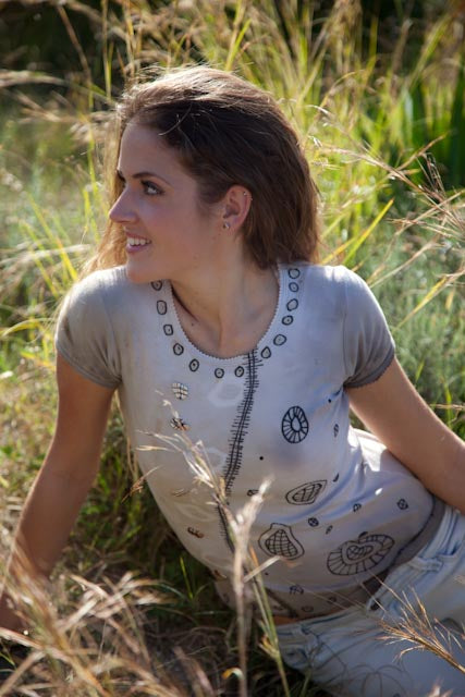 Hand-painted Tshirt by Hello My Goddess