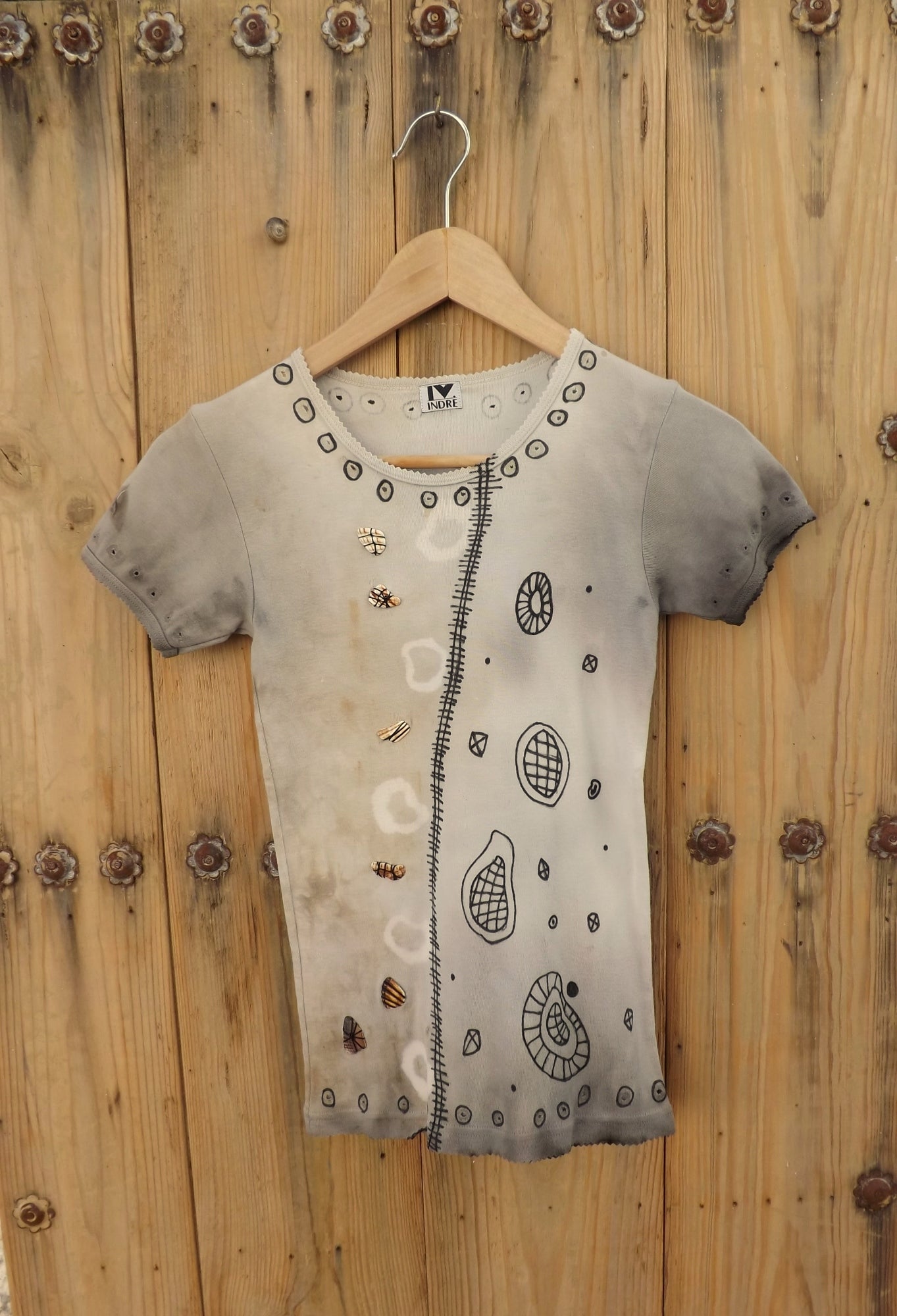 Hand-painted Tshirt by Hello My Goddess