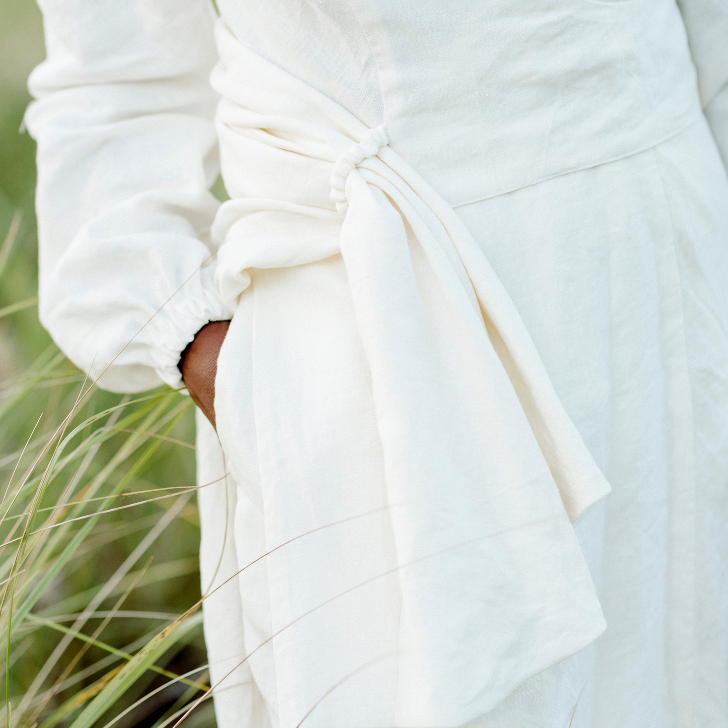 It's a Wrap! in Ivory Linen