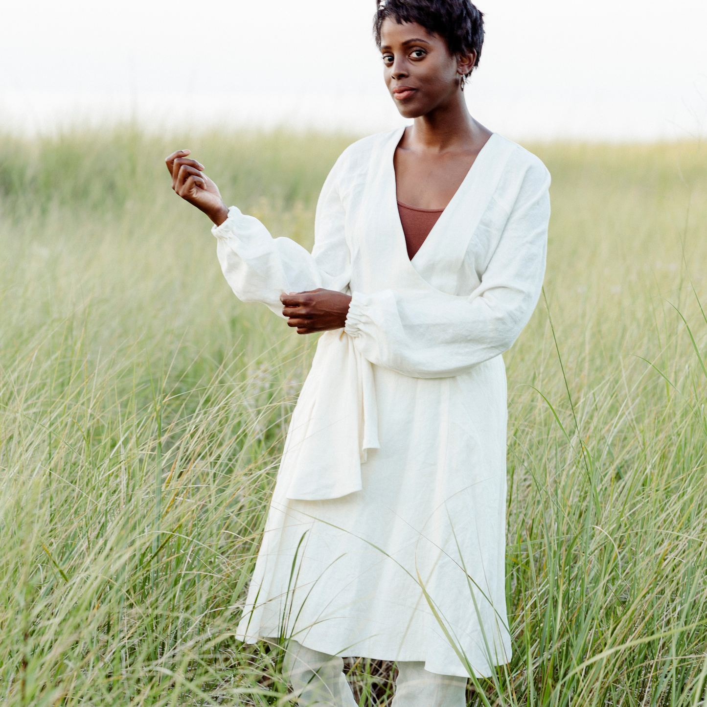It's a Wrap! in Ivory Linen