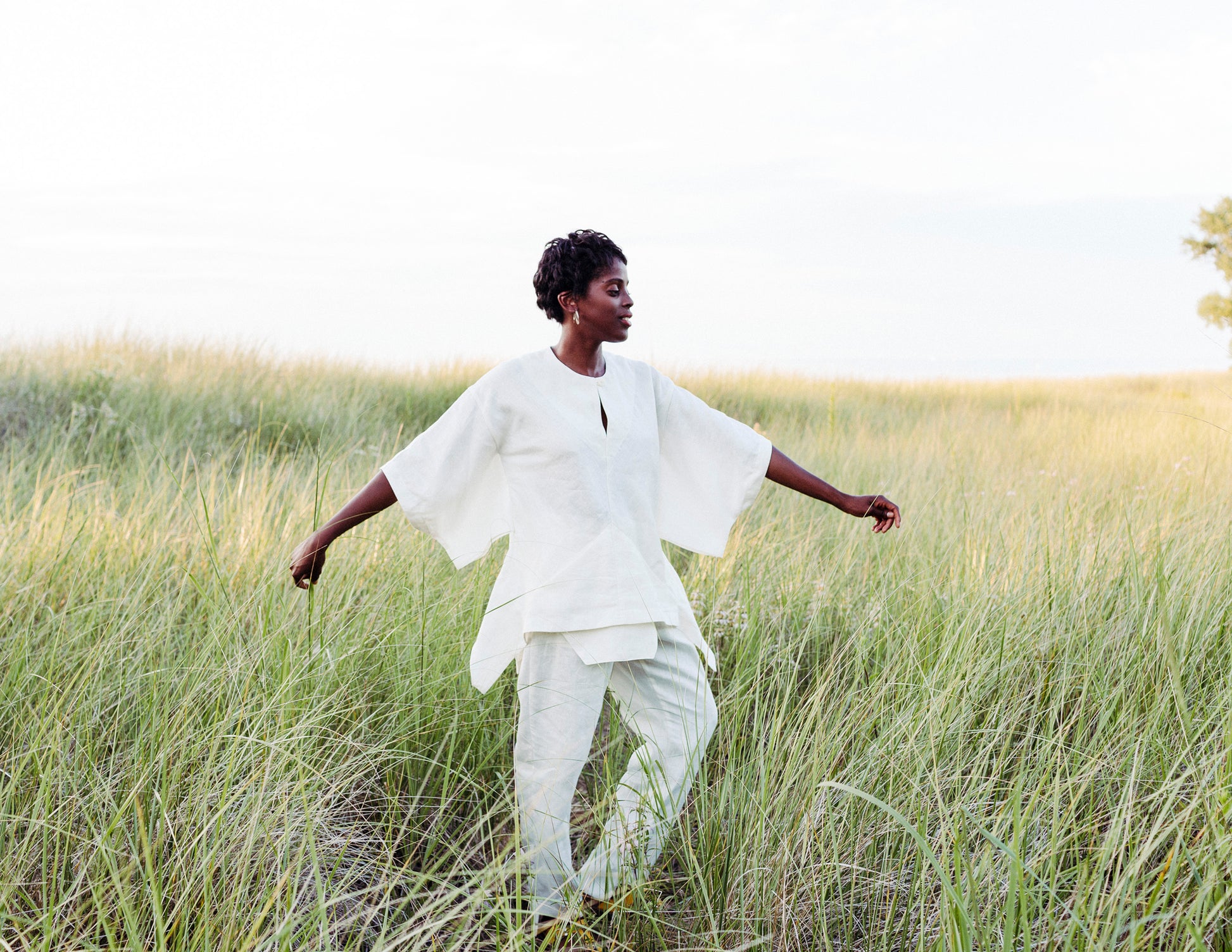 Kimmy TOP 100% Linen by Hello My Goddess