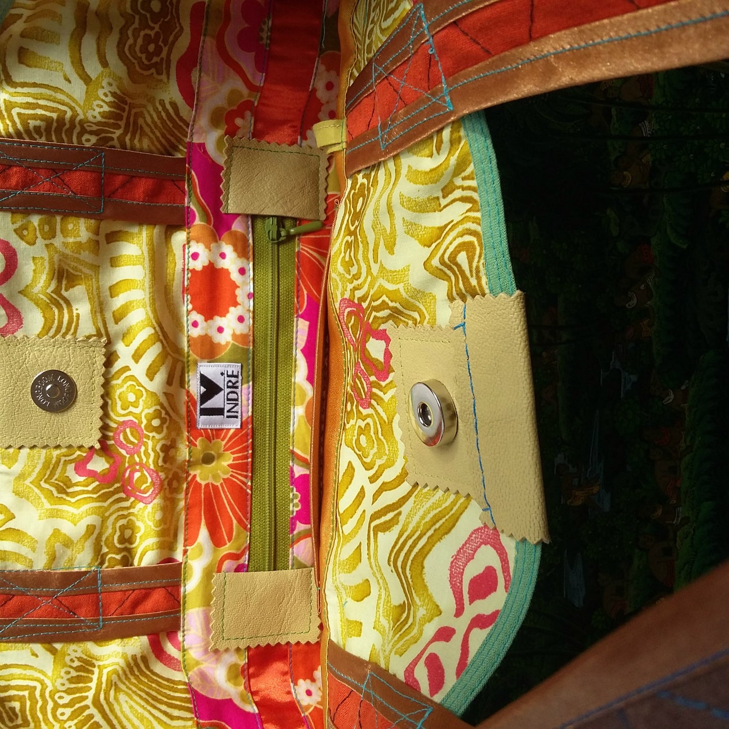 Bali Bag by Hello My Goddess (inside zipper pocket)