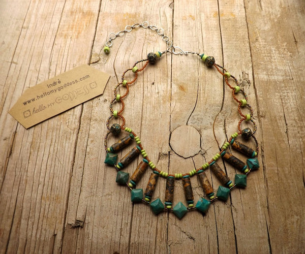 Hathor the Egyptian Goddess Necklace by Hello My Goddess