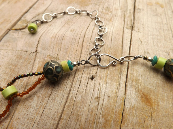 Hathor the Egyptian Goddess Necklace by Hello My Goddess (detail)