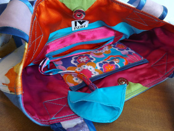 Springtime in a Bag to Celebrate your Inner Hippie Goddess #4 (inside detail) by Hello My Goddess
