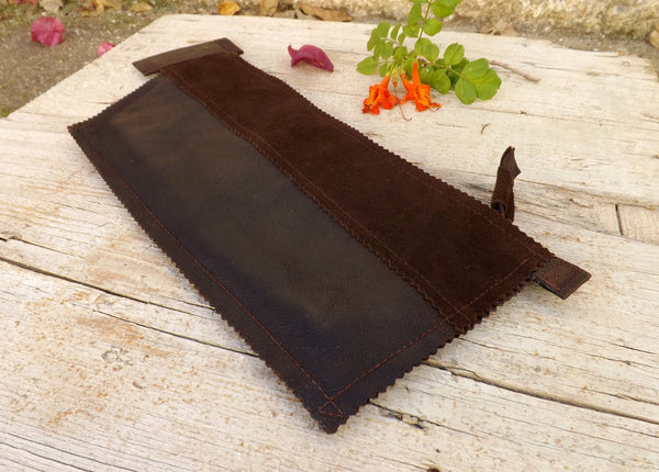 Hello My Goddess Leather Clutch