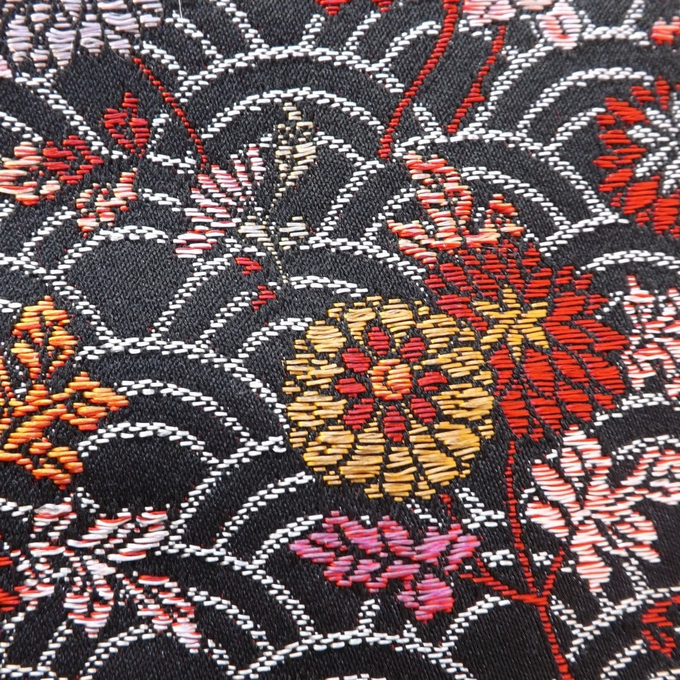 Oriental brocade clutch by Hello My Goddess (detail)