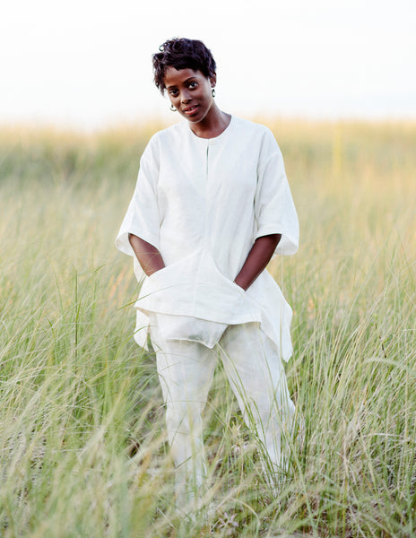 Kimmy TOP 100% Linen by Hello My Goddess