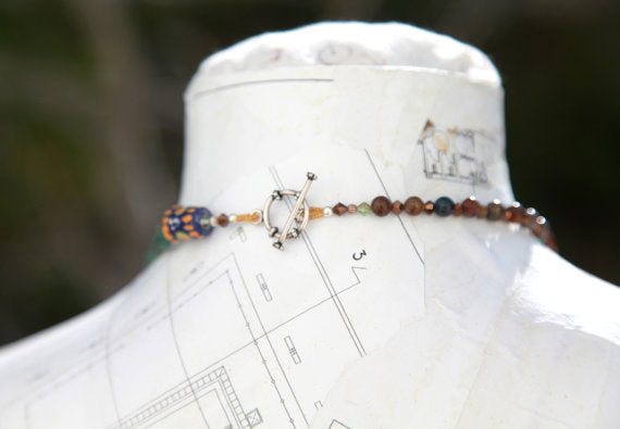Dragonfly Goddess Necklace by Hello My Goddess (back detail)